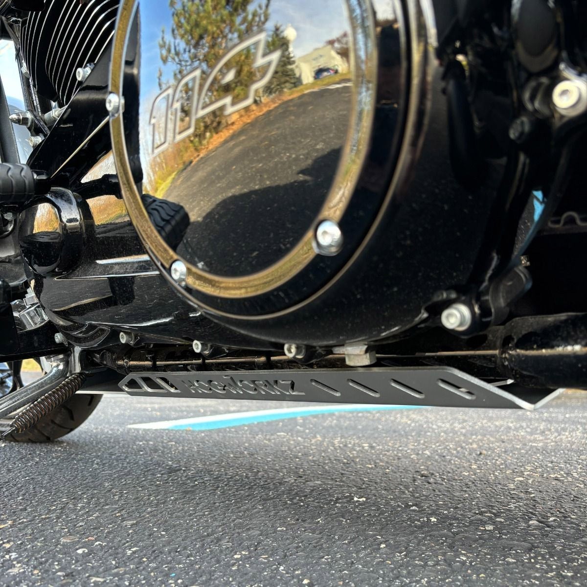 アルミ スキッドプレート (シルバー)4