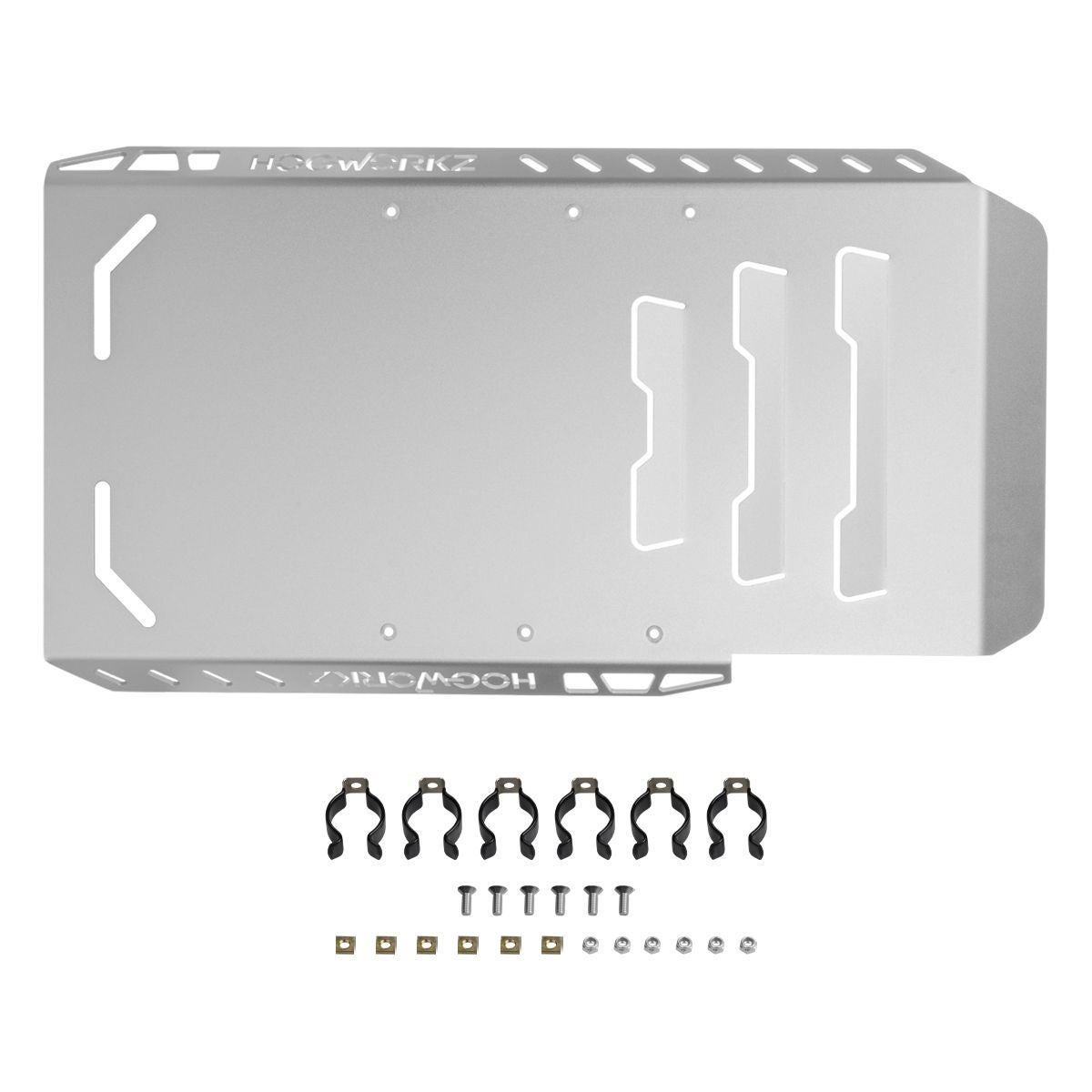 アルミ スキッドプレート (シルバー)5