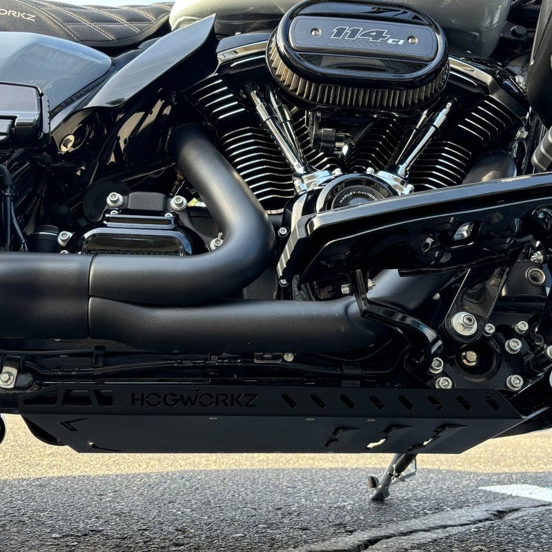 アルミ スキッドプレート (ブラック)