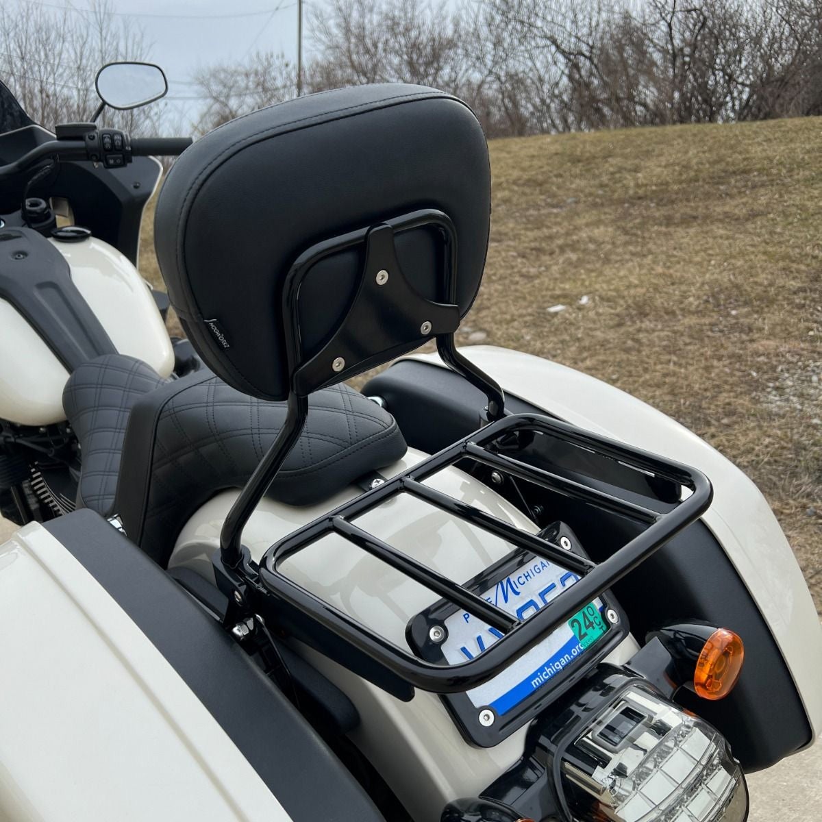  HOGWORKZ シーシーバー用ラゲッジラック (ブラック)