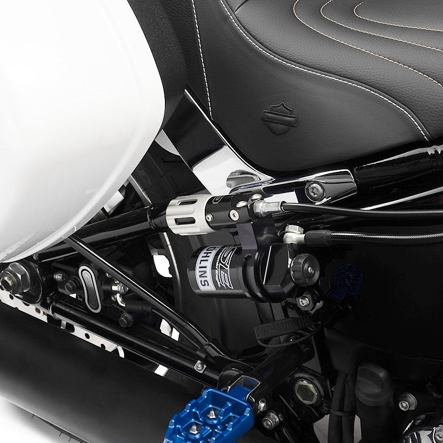 スクリーミンイーグル オーリンズ リモートリザーバー リアサスペンション 2025以降ソフテイル 2