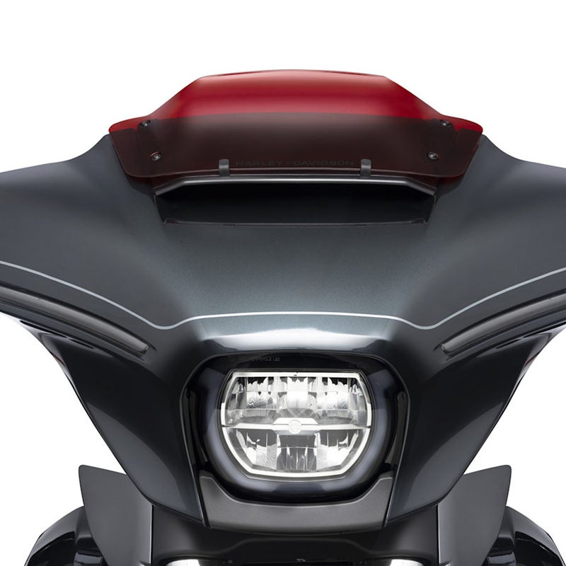 2024以降 FLHXモデル ウィンドスプリッター 5インチ ウィンドシールド レッド