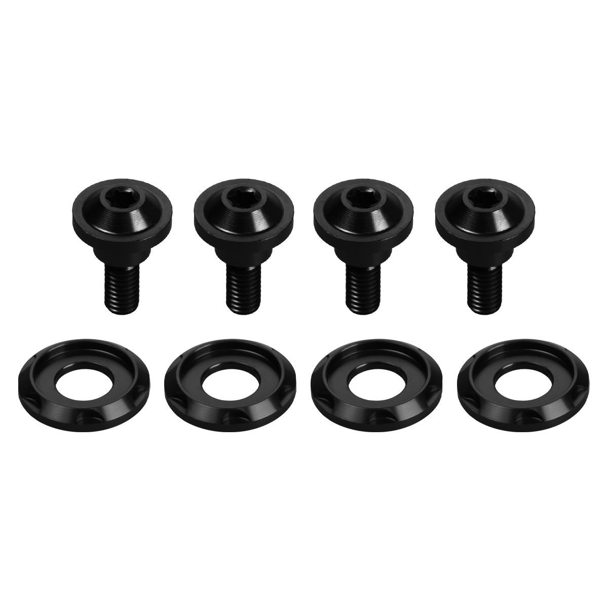 HOGWORKZ ウィンドシールド ボルトセット (ブラック)4