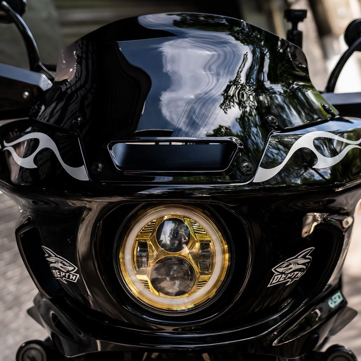 HOGWORKZ ウィンドシールド ボルトセット (ブラック)