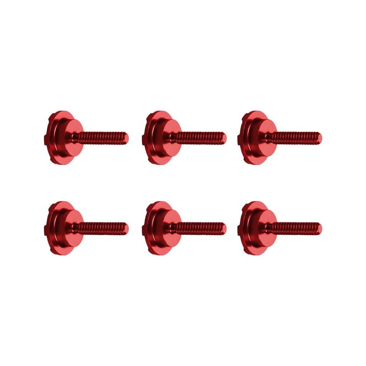 HOGWORKZ ウィンドシールド ボルトセット (レッド)5