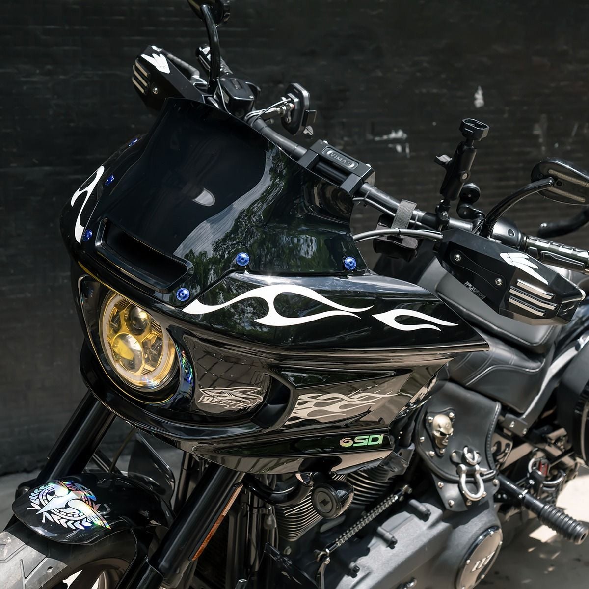 HOGWORKZ ウィンドシールド ボルトセット (ブルー)1