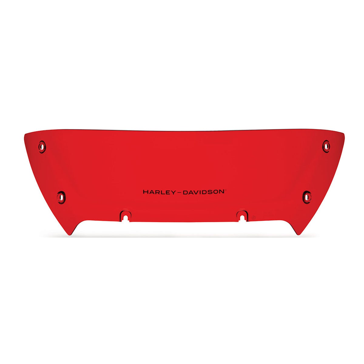 2024以降 FLTRモデル ウィンドスプリッター 4.5インチ ウィンドシールド レッド 3