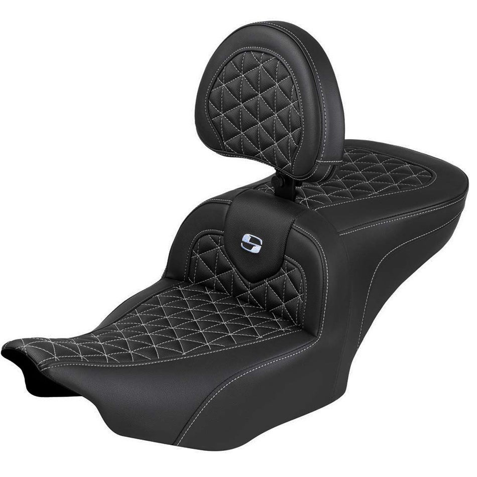 ロードソファ バックレスト付 トライグリッパーシート (シルバー)