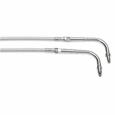 スロットル＆アイドルケーブル/ダイヤモンドバックキット　ソフテイル/ダイナ用-01