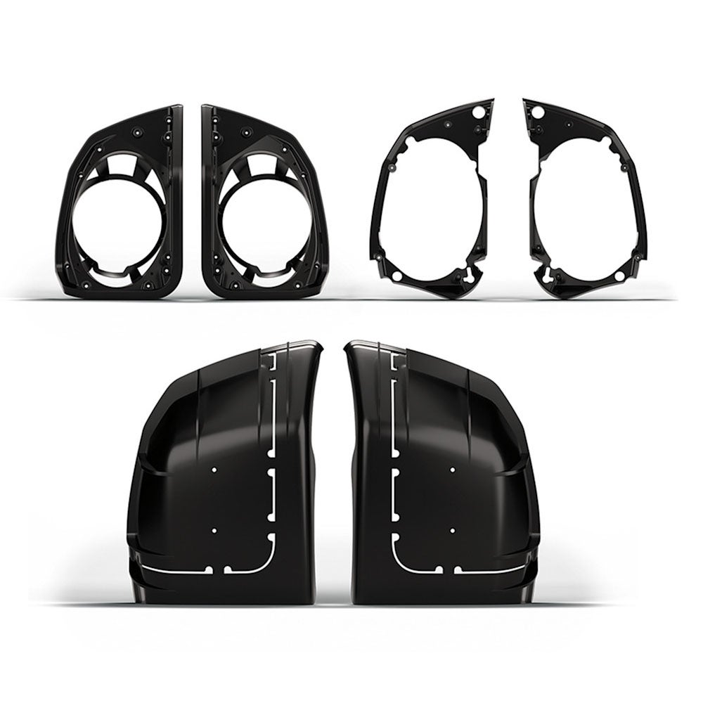 2024以降 ツーリング ステージ2 サドルバッグスピーカーキット by Rockford Fosgate 2