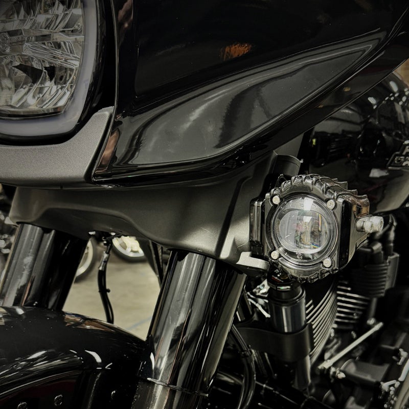 Shark Demon フォグライト用 ウィンドデフレクターマウント