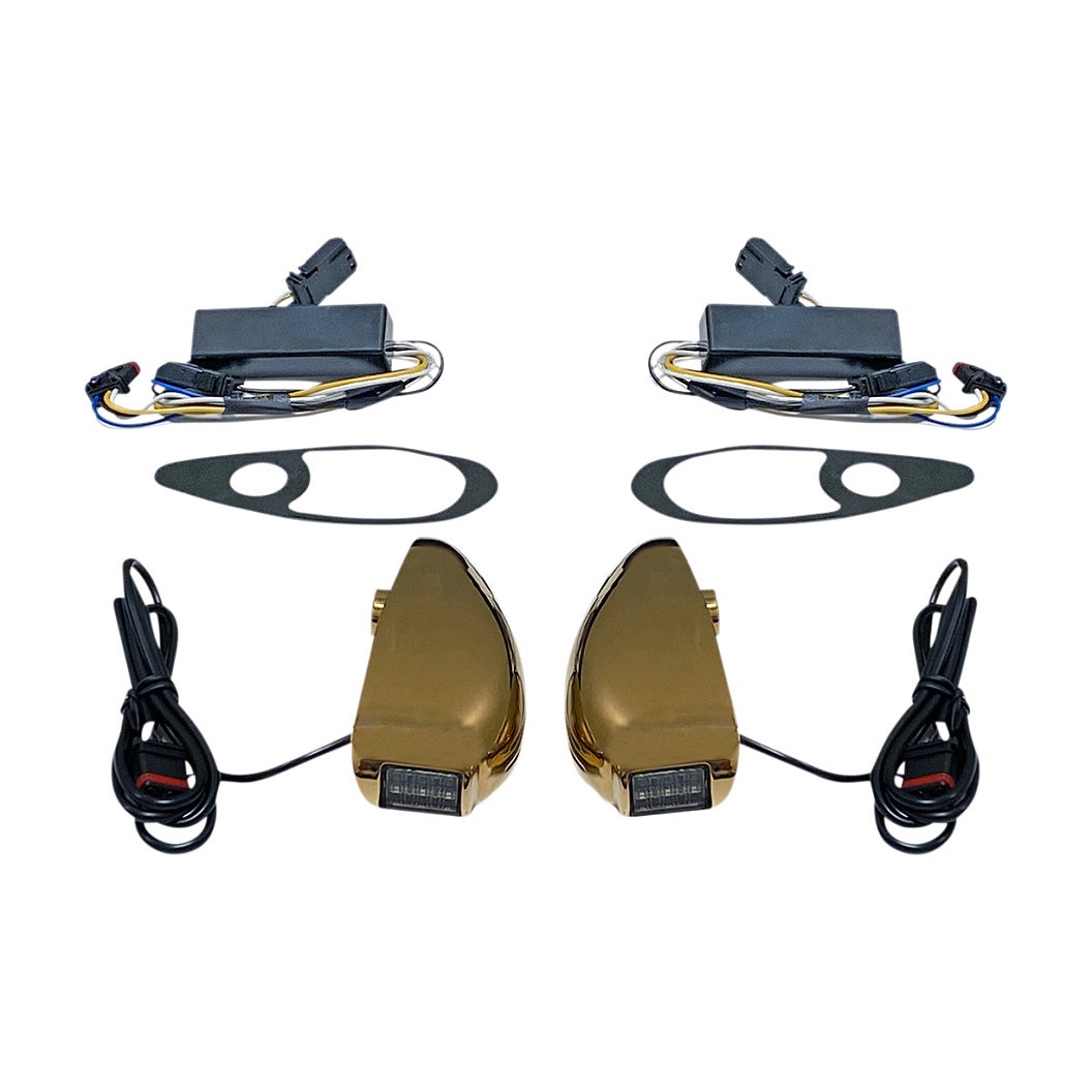 PROBEAM ロードグライド LEDフロントウィンカー (ゴールド)1