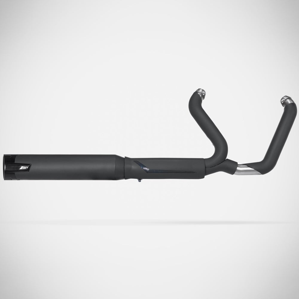 2-1フルエキゾーストマフラー レーシング (ブラック)5