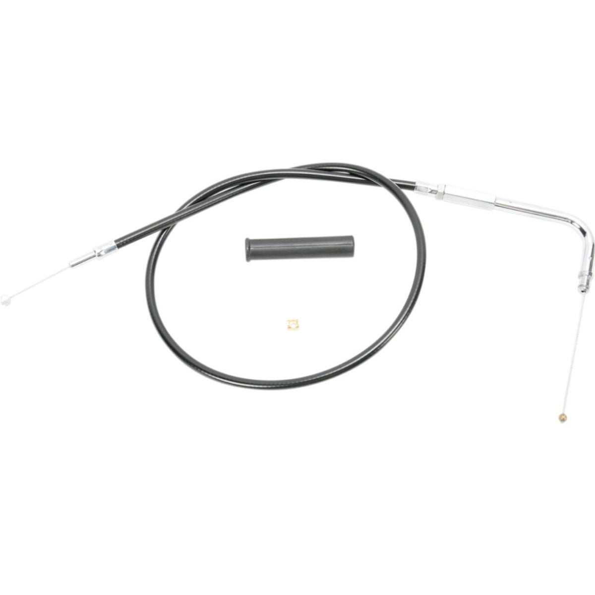 ハーレー用 スロットルケーブル (ブラック) 39.5インチ Drag Specialties