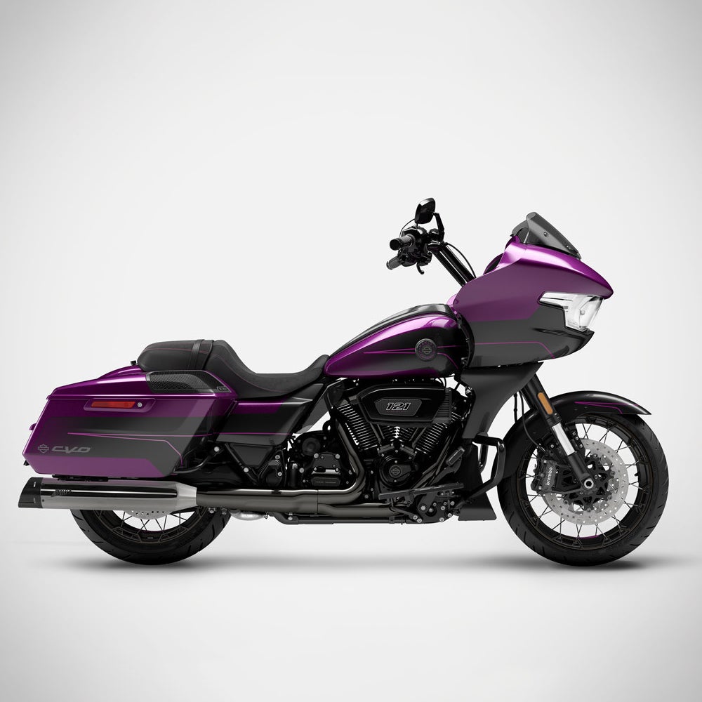 スリップオンマフラー レーシング (ブラッククローム)2