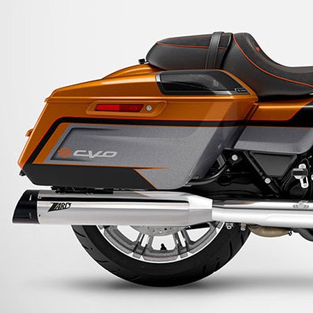 ZARD スリップオンマフラー レーシング (クローム) 2021以降ツーリング