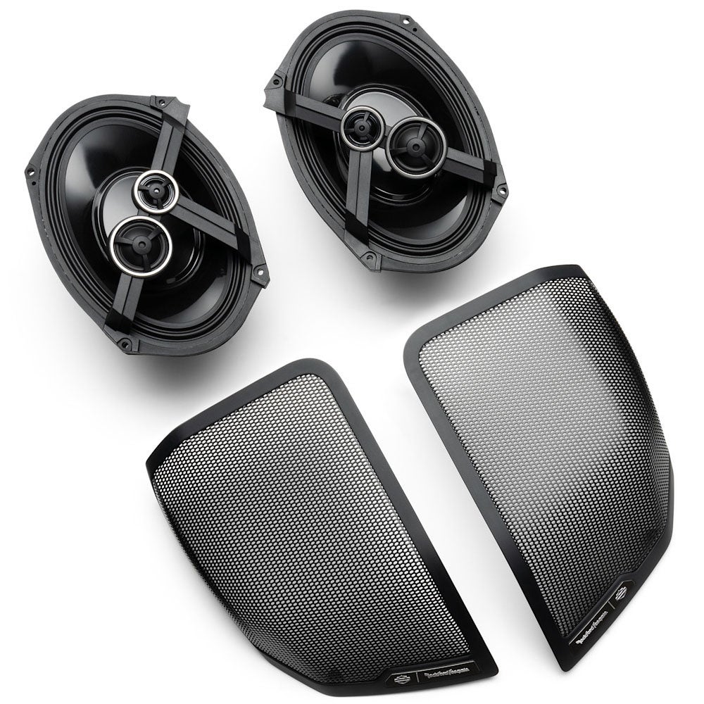 2024以降 ツーリング ステージ3 サドルバッグスピーカーキット by Rockford Fosgate 2