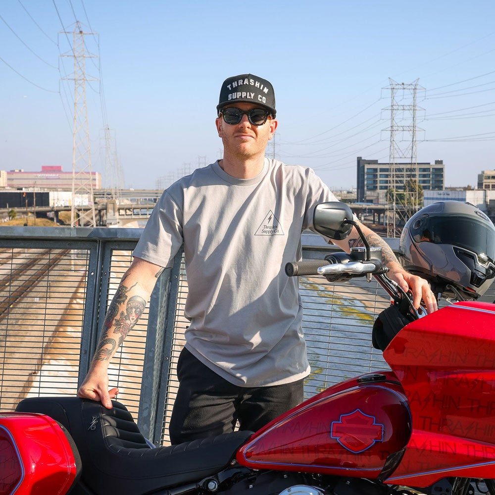 Thrashin Supply Pulse Tシャツ グレー 3