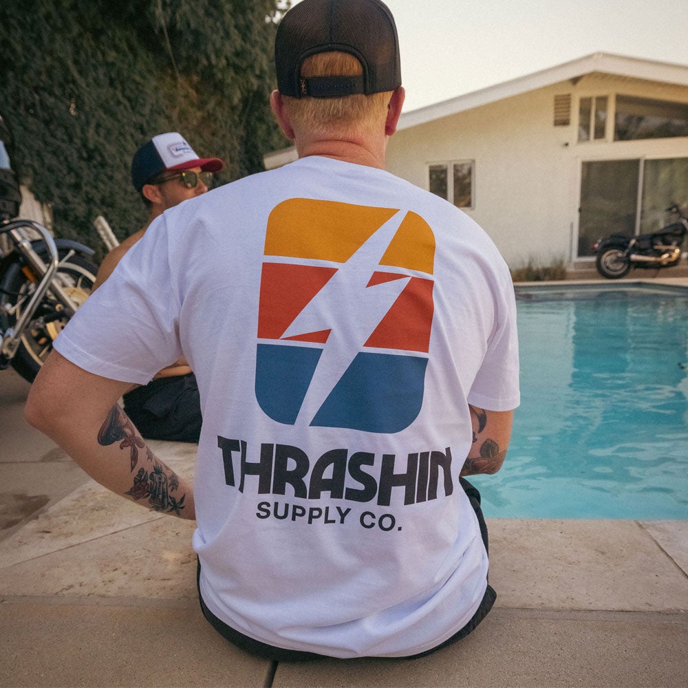 Thrashin Supply Meter Tシャツ　ホワイト 1