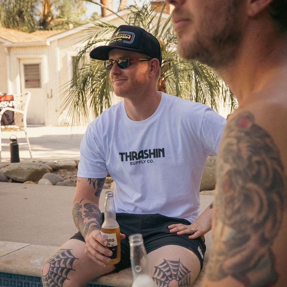 Thrashin Supply Meter Tシャツ　ホワイト 2