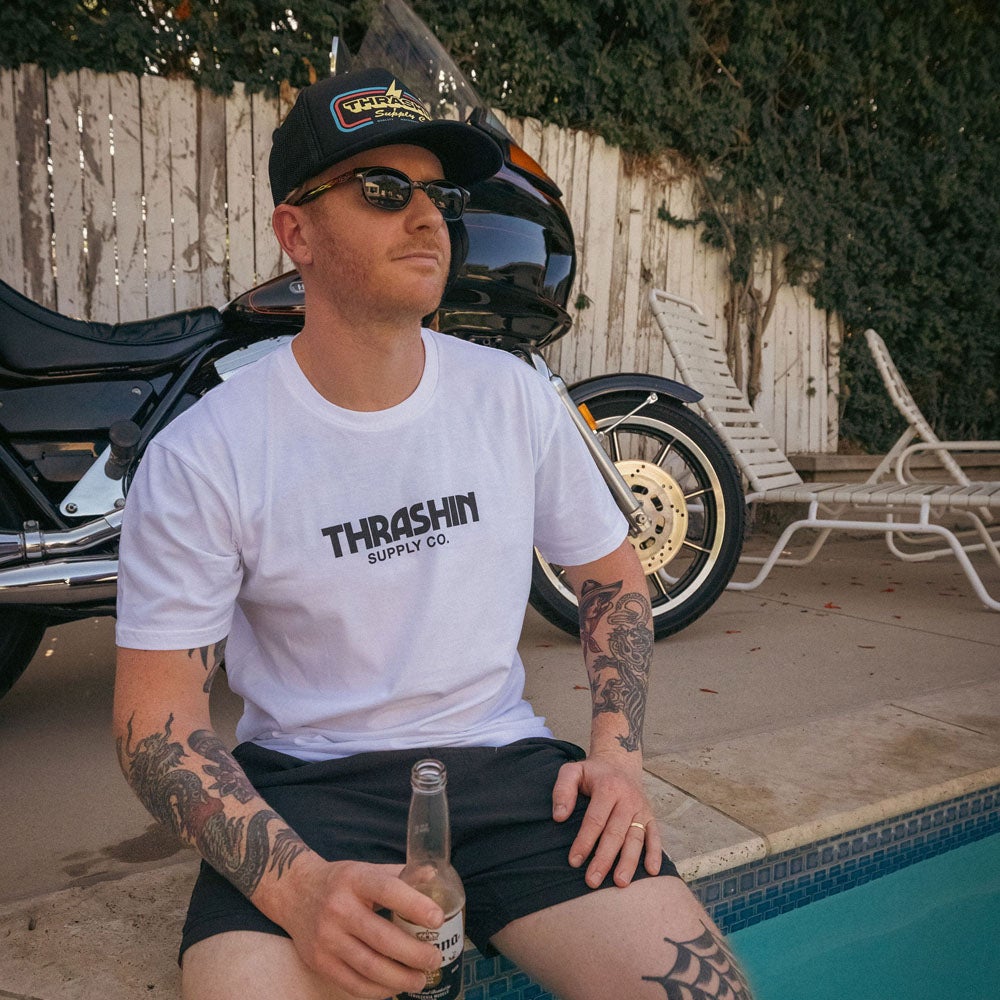 Thrashin Supply Meter Tシャツ　ホワイト 3