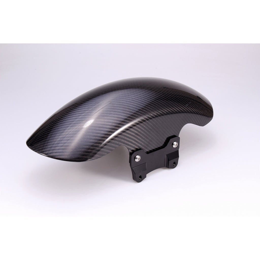 ドライカーボン ショートフロントフェンダー (綾織り/艶有り/ブラック)4