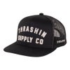  Thrashin Supply Foundation Trucker スナップバック キャップブラック 4