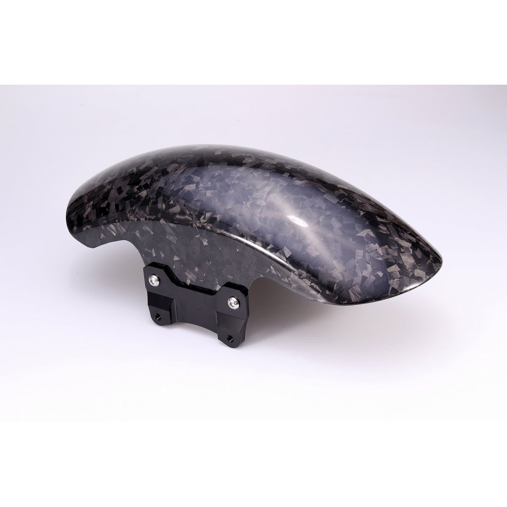 ドライカーボン ショートフロントフェンダー (フォージド/艶有り/ブラック)3