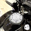 2025以降 ツーリング MXスタイル ベントホース付き ガスキャップキット シルバー