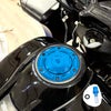 2025以降 ツーリング MXスタイル ベントホース付き ガスキャップキット ブルー