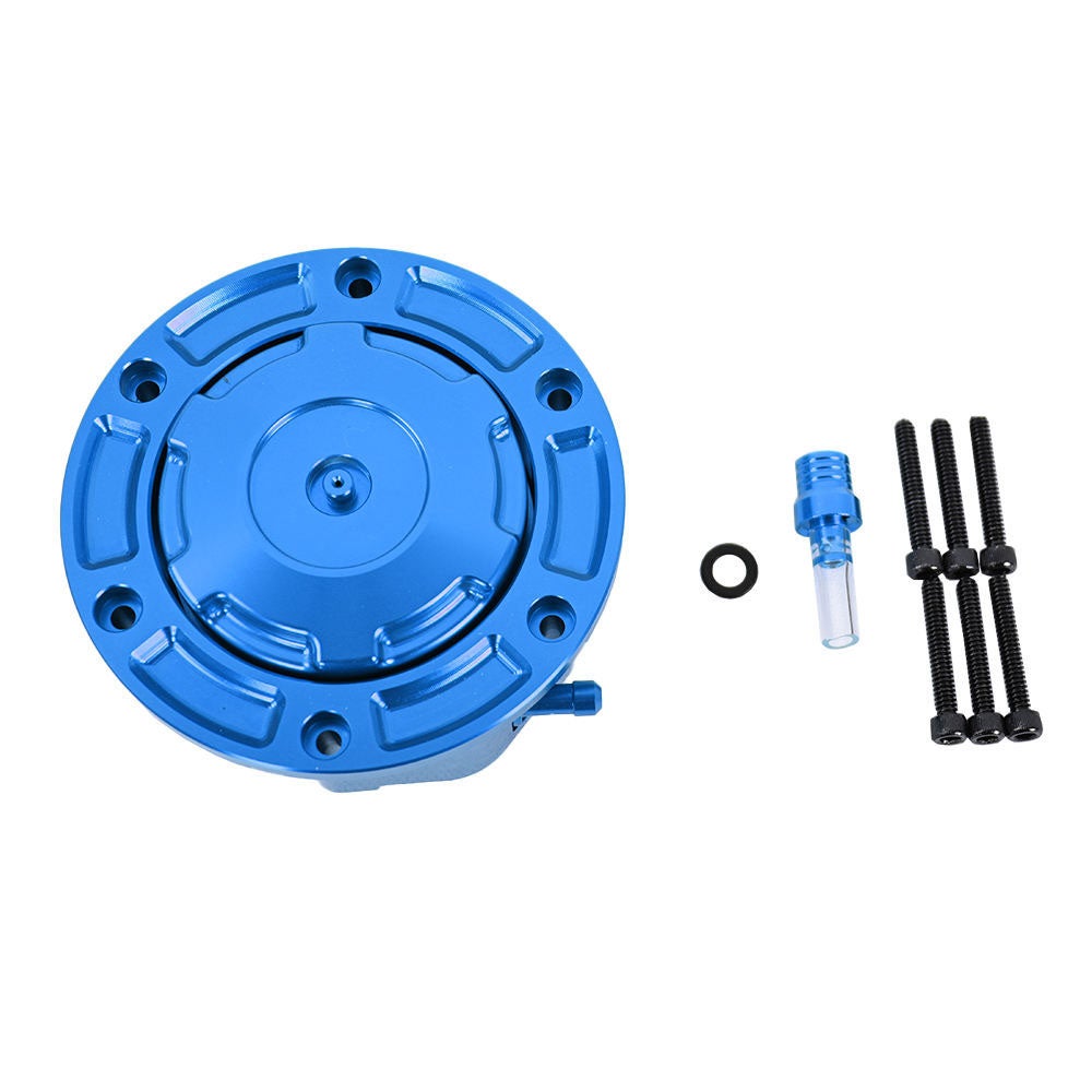 2025以降 ツーリング MXスタイル ベントホース付き ガスキャップキット ブルー 2