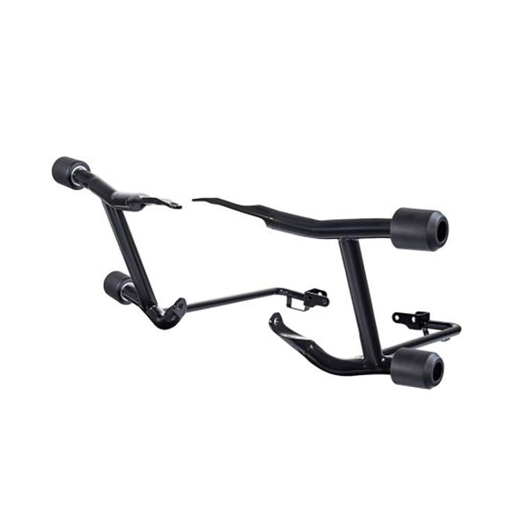 Proパフォーマンスクラッシュバー リア用 (ブラック/デルリン)4