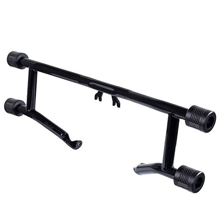 Proパフォーマンスクラッシュバー フロント用 カーボンインレイ付アルミスライダー2