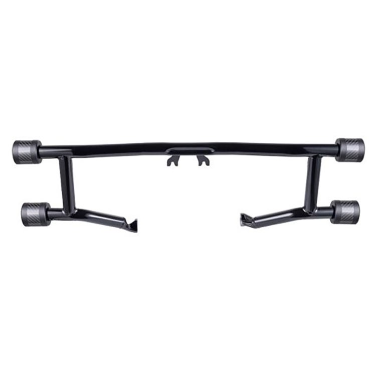 Proパフォーマンスクラッシュバー フロント用 カーボンインレイ付アルミスライダー4