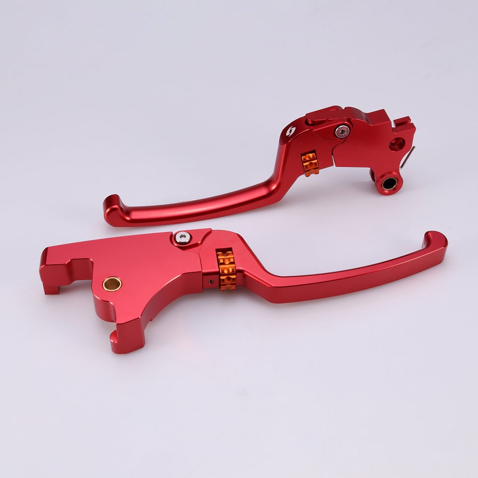 アジャスタブルレバーセット スタンダードタイプ (レッド/オレンジ)