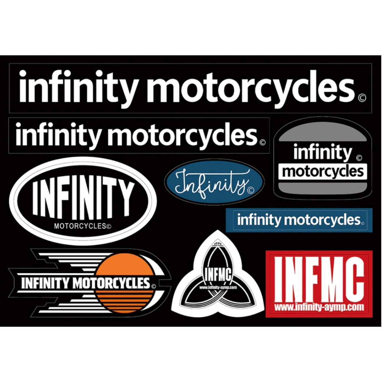 INFINITY オリジナルデザイン ステッカー |ハーレーパーツ専門店 HDパーツ