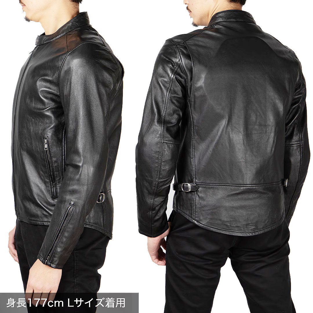 DEGNER デグナー シープレザー ジャケット ブラック 2