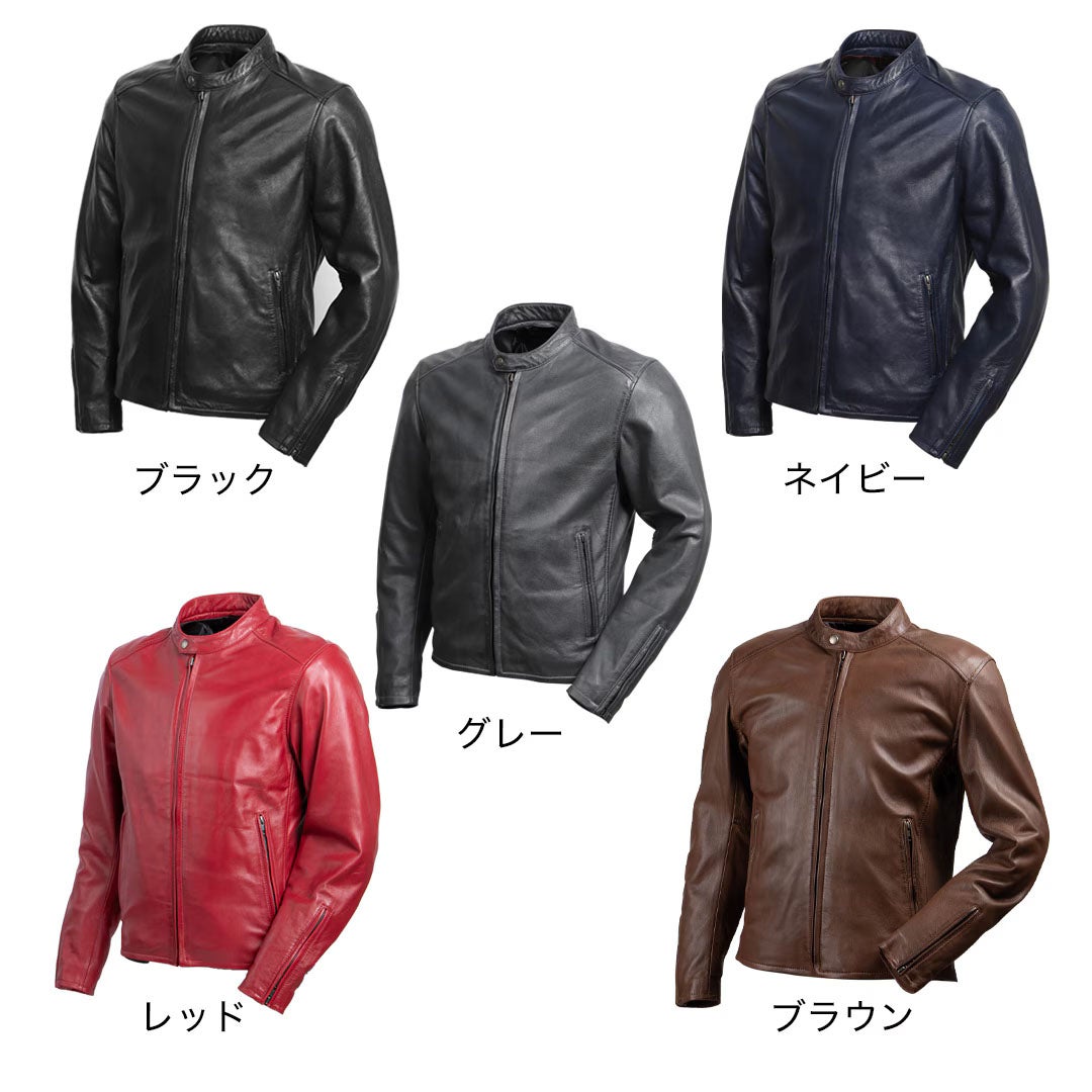 DEGNER デグナー シープレザー ジャケット ネイビー 9