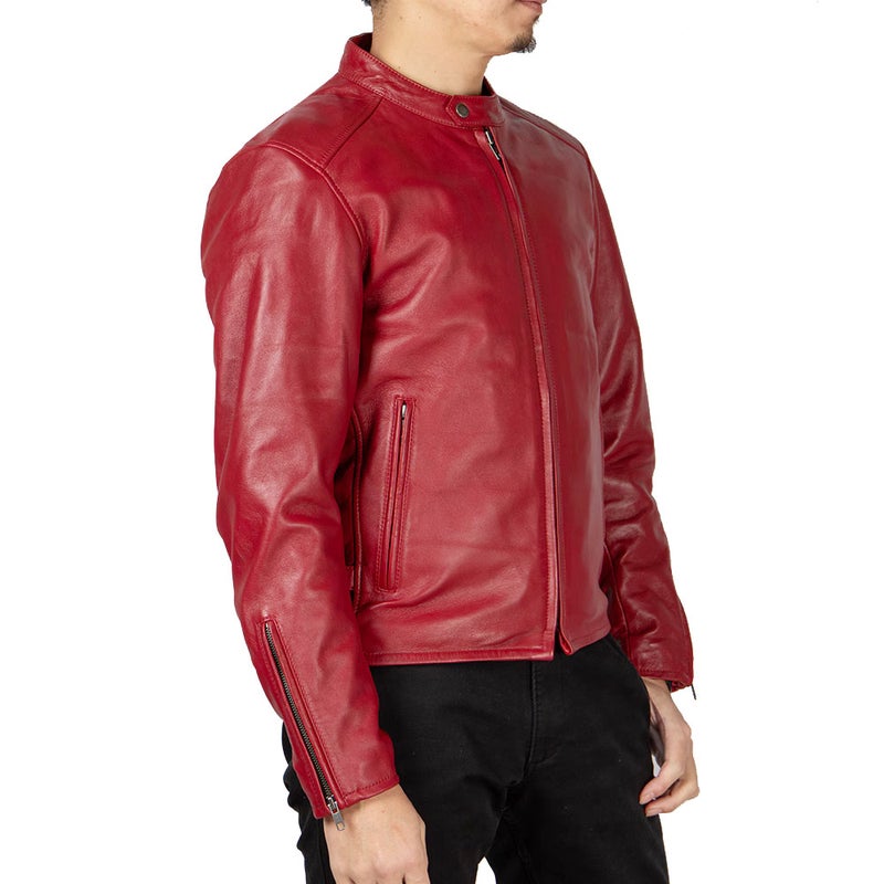 DEGNER デグナー シープレザー ジャケット レッド