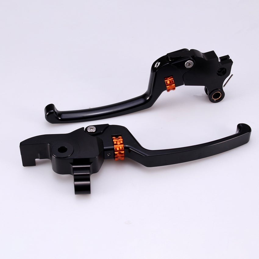 アジャスタブル・レバーセット (ブラック/オレンジ)