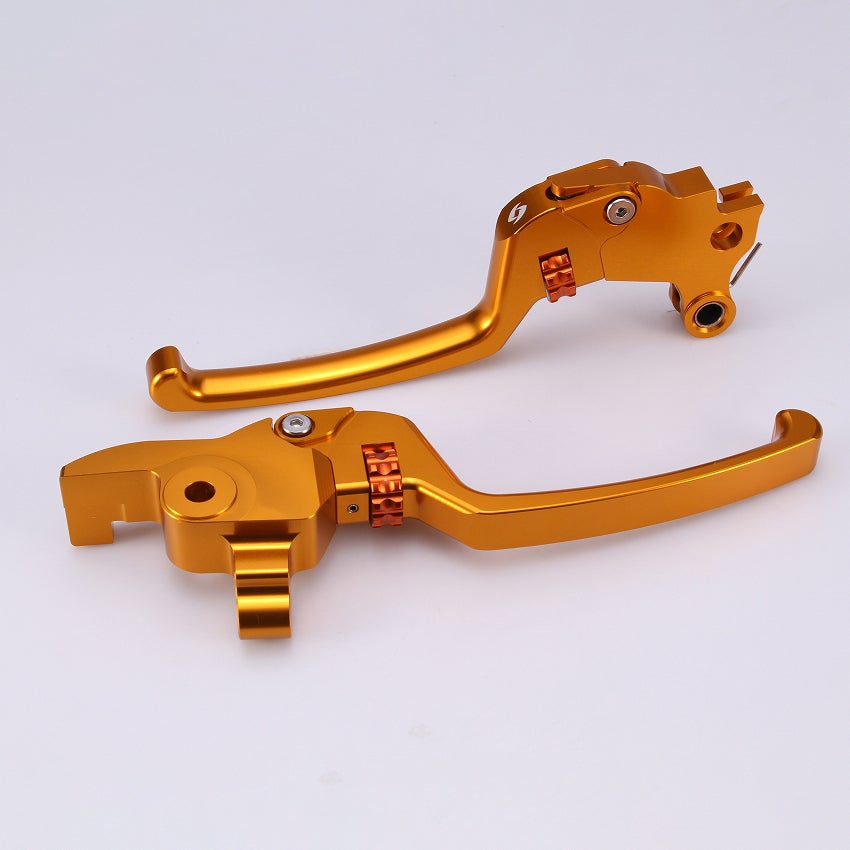 アジャスタブル・レバーセット (ゴールド/オレンジ)