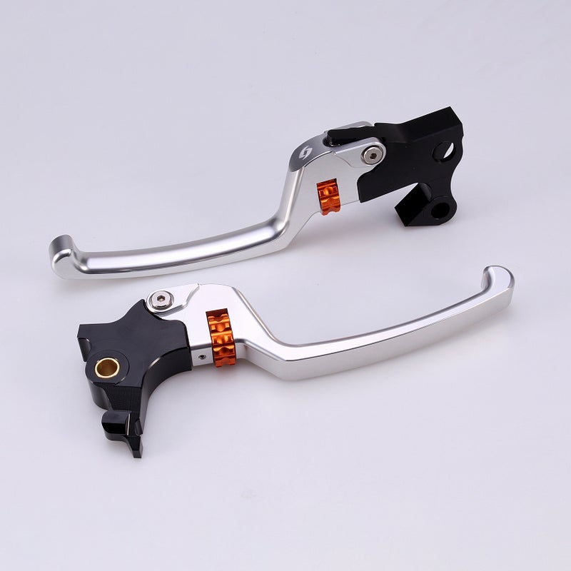 アジャスタブルレバーセット スタンダードタイプ (シルバー/オレンジ)