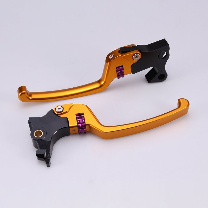 アジャスタブルレバーセット スタンダードタイプ (ゴールド/パープル)