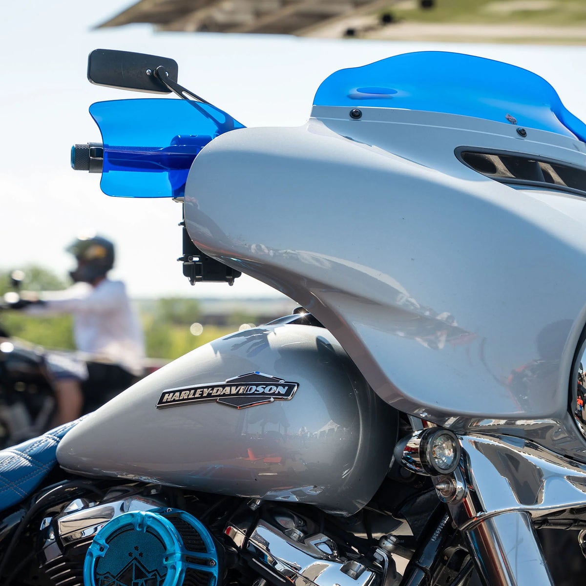 フレア・ハンドガード (ブルー)1