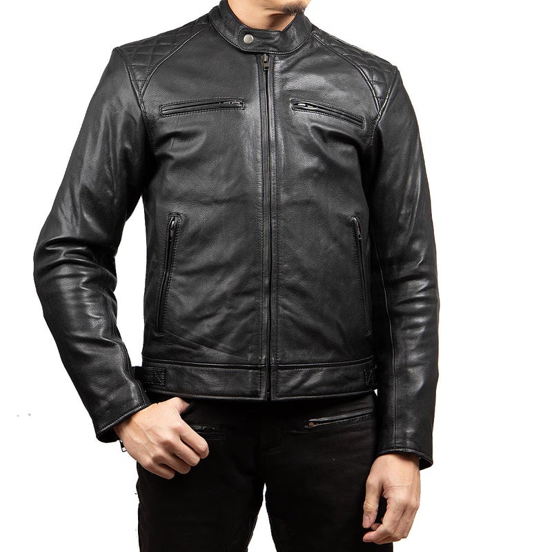 DEGNER デグナー ゴートレザー ジャケット ブラック