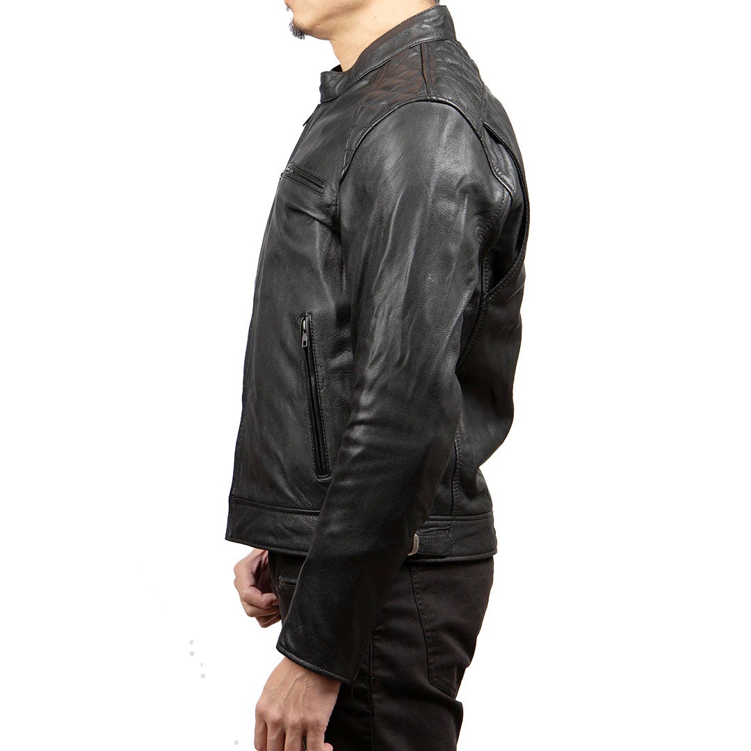 DEGNER デグナー ゴートレザー ジャケット ブラック 2