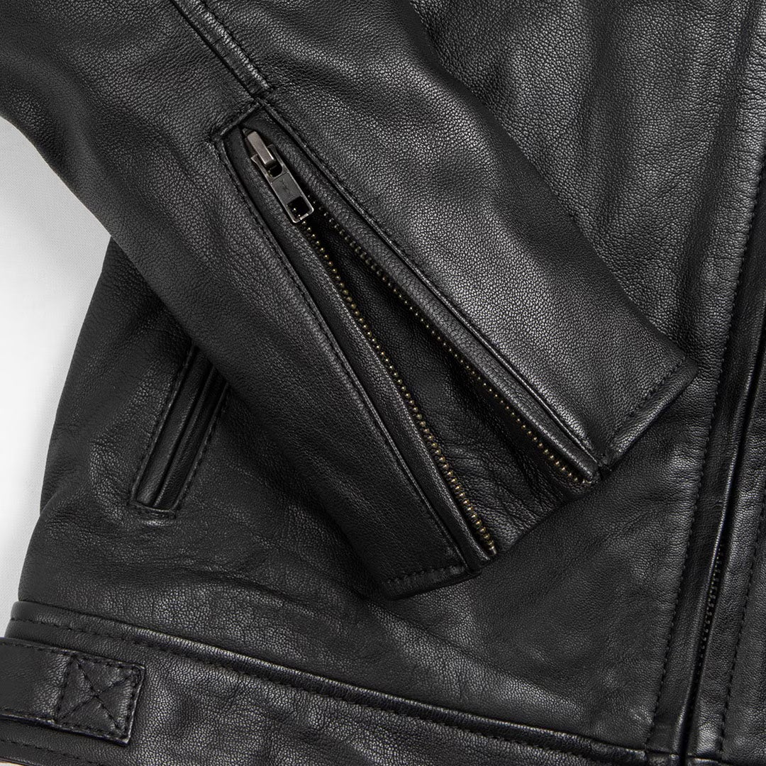 DEGNER デグナー ゴートレザー ジャケット ブラック 7