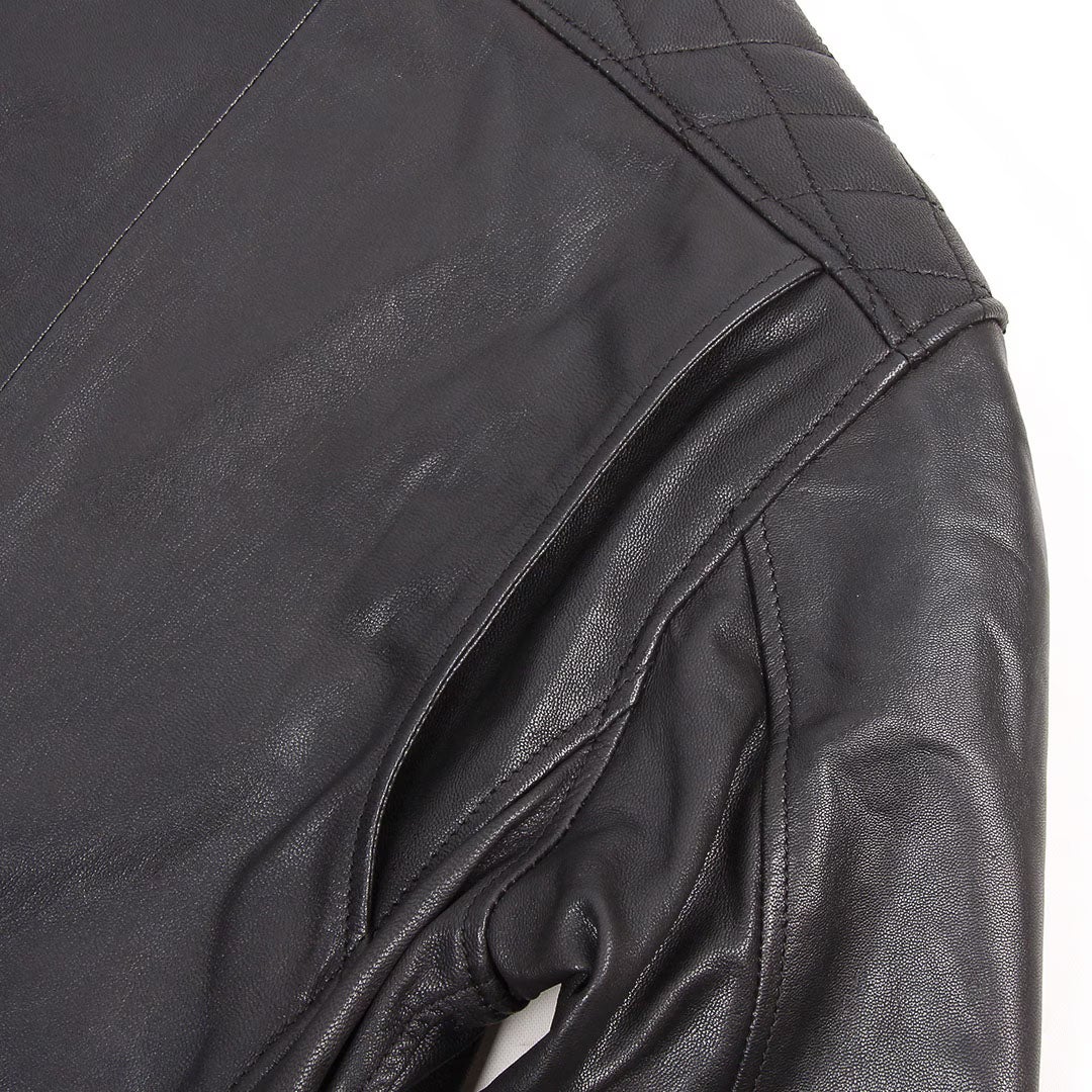 DEGNER デグナー ゴートレザー ジャケット ブラック 8