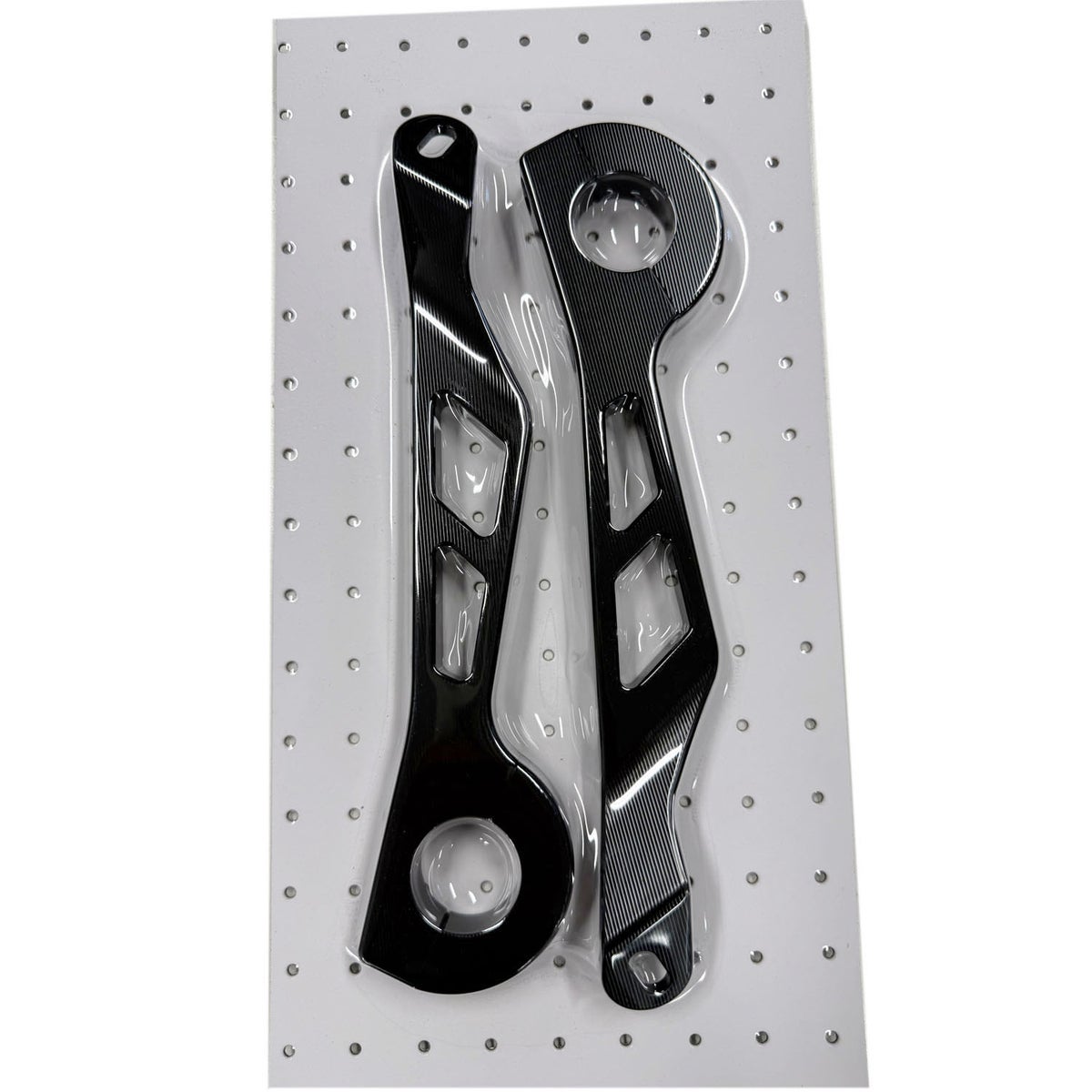 2024以降 ロードグライド ロワーフェアリングエンジンガード用 フェアリングサポートステー ブラック 2