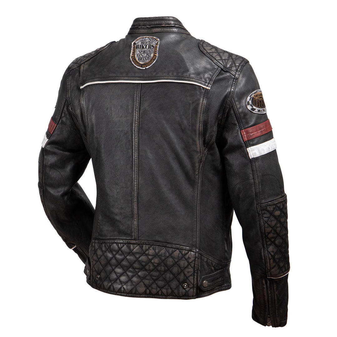 DEGNER デグナー ワックス シープレザー ジャケット ブラック 2